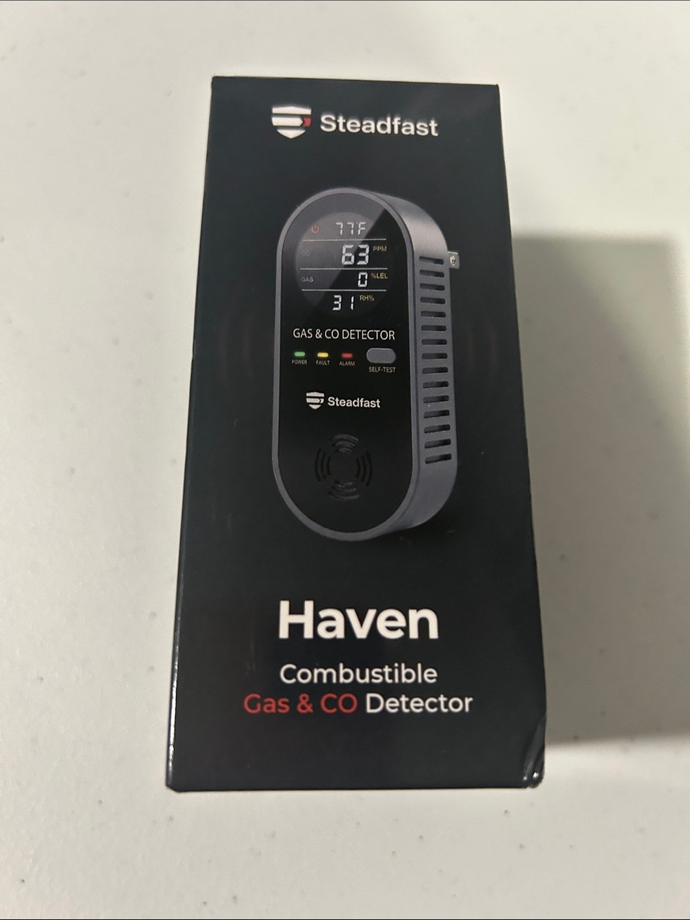 Have Haven Gas & CO Detector - Black and Gray